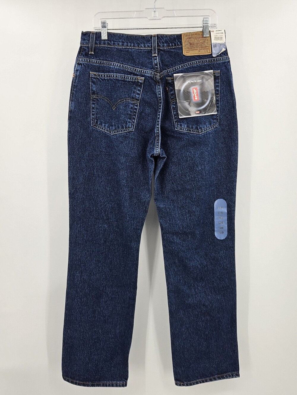 NWT Vintage Levis Jeans 90s 100% Cotton 33" Waist High Rise